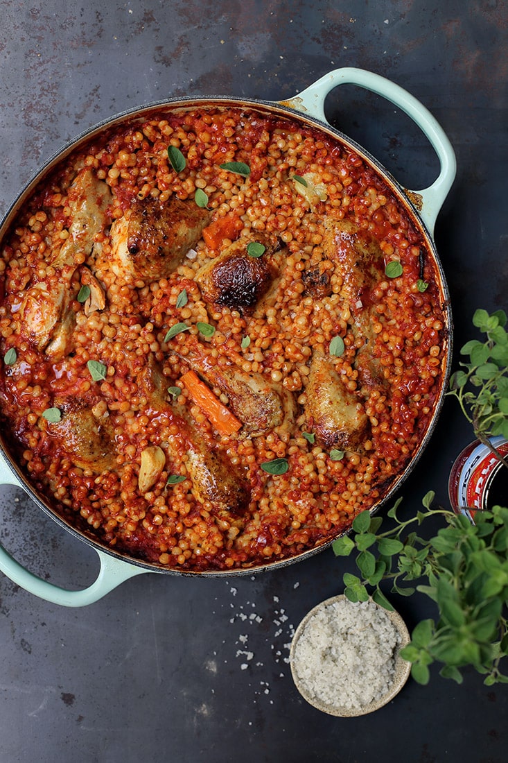 עוף ופתיתים בעגבניות Mutti